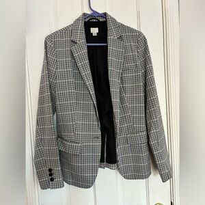 Gingham Blazer